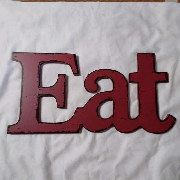 Other - Rustic Red Wall Decor Sign